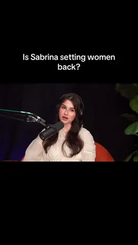 A post by @officialhowiemandel on TikTok caption: Sabrina Carpenter is setting women back according to @nikki nasty  #sabrinacarpenter #feminism