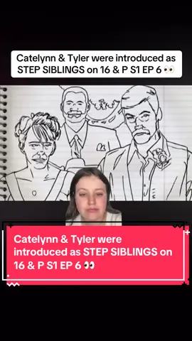 A post by @true_talk_clips on TikTok caption: Catelynn & Tyler were introduced as STEP SIBLINGS on 16 & P S1 EP 6 👀 #catelynnbaltierra #tylerbaltierra #teenmom #teenmomog #teenmom2 #teenmomthenextchapter #teenmommtv #fyp 