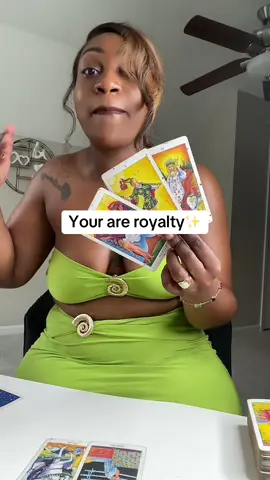 A post by @intuitivemo on TikTok caption: You are destined to live an abundant life‼️ #intuitivemo #spiritualtiktok #tarotreading #karma 
