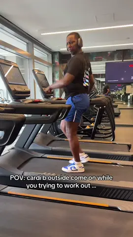 A post by @markellwashington1 on TikTok caption: @Cardi B even in the gym we gotta eat up !!! 