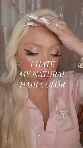 A post by @kayladawncook on TikTok caption: Have to dye these roots asap #hairtok #roottouchup #blonde