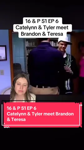 A post by @true_talk_clips on TikTok caption: 16 & P S1 EP 6  Catelynn & Tyler meet Brandon & Teresa #teenmom #teenmomog #teenmom2 #teenmommtv #catelynnbaltierra #catelynnandtyler #fyp 