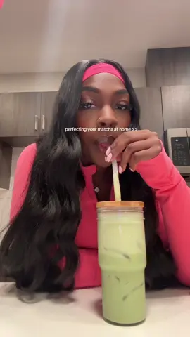 A post by @nursebrat on TikTok caption: My latest fixation 😩 One thing I love is a good quick & easy matcha and y’all wanted the recipe so here you go! 💓 Products used: (linked in my Amazon storefront under “MATCHA”) 6oz Oat Milk A drop of white chocolate creamer  Sweetened matcha packets  Ice Cold foam  It’s SO good!!!! #nursebrat #blacknurse #nurselife #amirahali #nursebratlife #nursesoftiktok #travelnurse #travelnurselife #ernurse #ernurselife #nursetok #nursetiktok #blacknursesoftiktok #blacknursetiktok #registerednurse #blackgirltiktok #blackgirlluxury #matcha #matchalatte #matchalover #matchatok #matcharecipe 