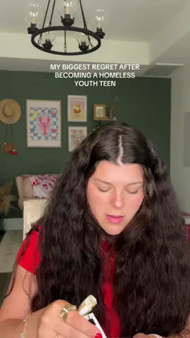 A post by @sociallykylie on TikTok caption: ❤️❤️❤️❤️  #toughlove #childhoodtrauma #homelessyouth #storytime #grwmstorytime 