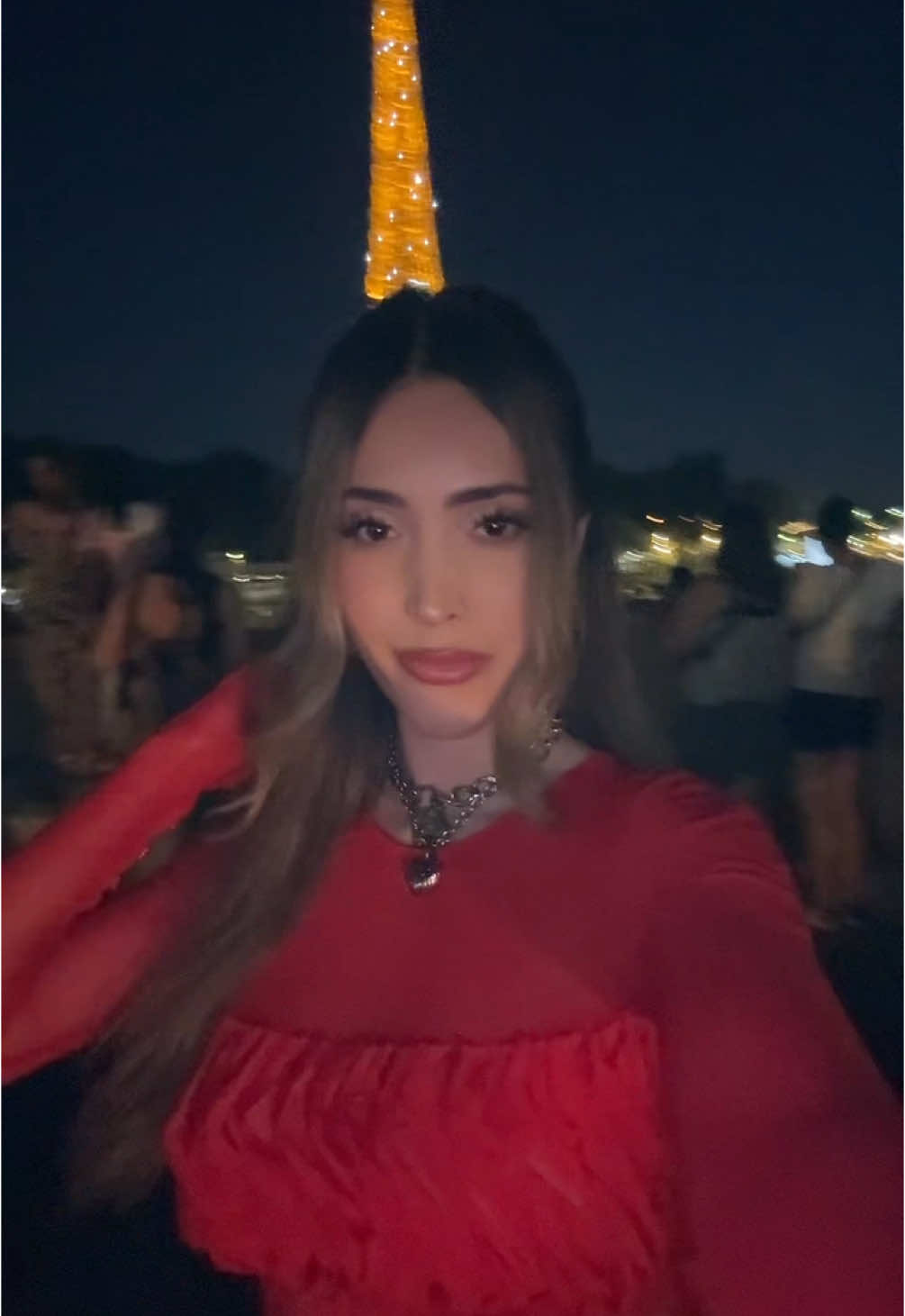 A post by @paulinat on TikTok caption: This might be my favorite look ever #pautorres 