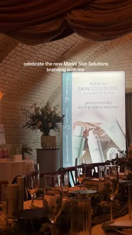 A post by @izabellaalvarez on TikTok caption: so fun celebrating @mariniskinsolutions the new packaging is stunning 🤍🤍🤍 #mariniskinsolutions @Sharlena Hassani @Artisan of Skin 