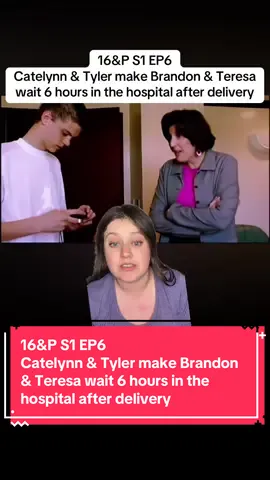 A post by @true_talk_clips on TikTok caption: 16&P S1 EP6 Catelynn & Tyler make Brandon & Teresa wait 6 hours in the hospital after delivery #realitytv #teenmom #teenmomog #teenmom2 #fyp 