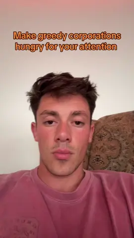 A post by @blockout2024 on TikTok caption: Starve greedy corporations 