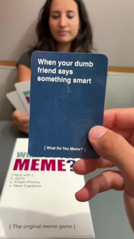 A post by @whatdoyoumeme on TikTok caption: Hit em with the 🤔 #whatdoyoumeme