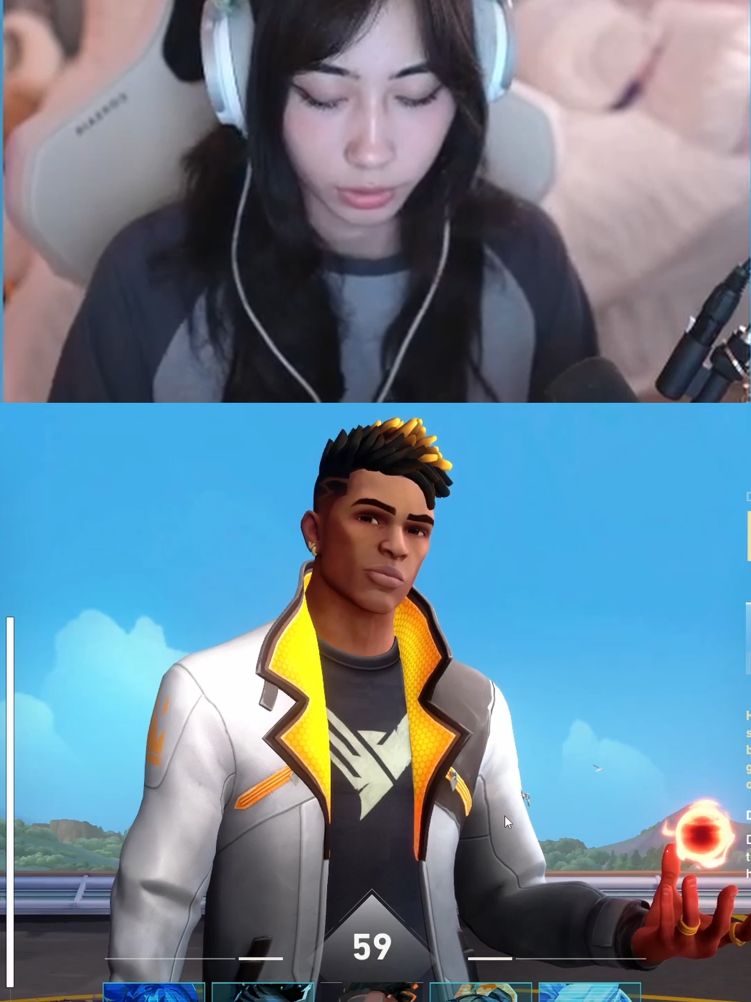 A post by @meilizzz on TikTok caption: only in val lobbies