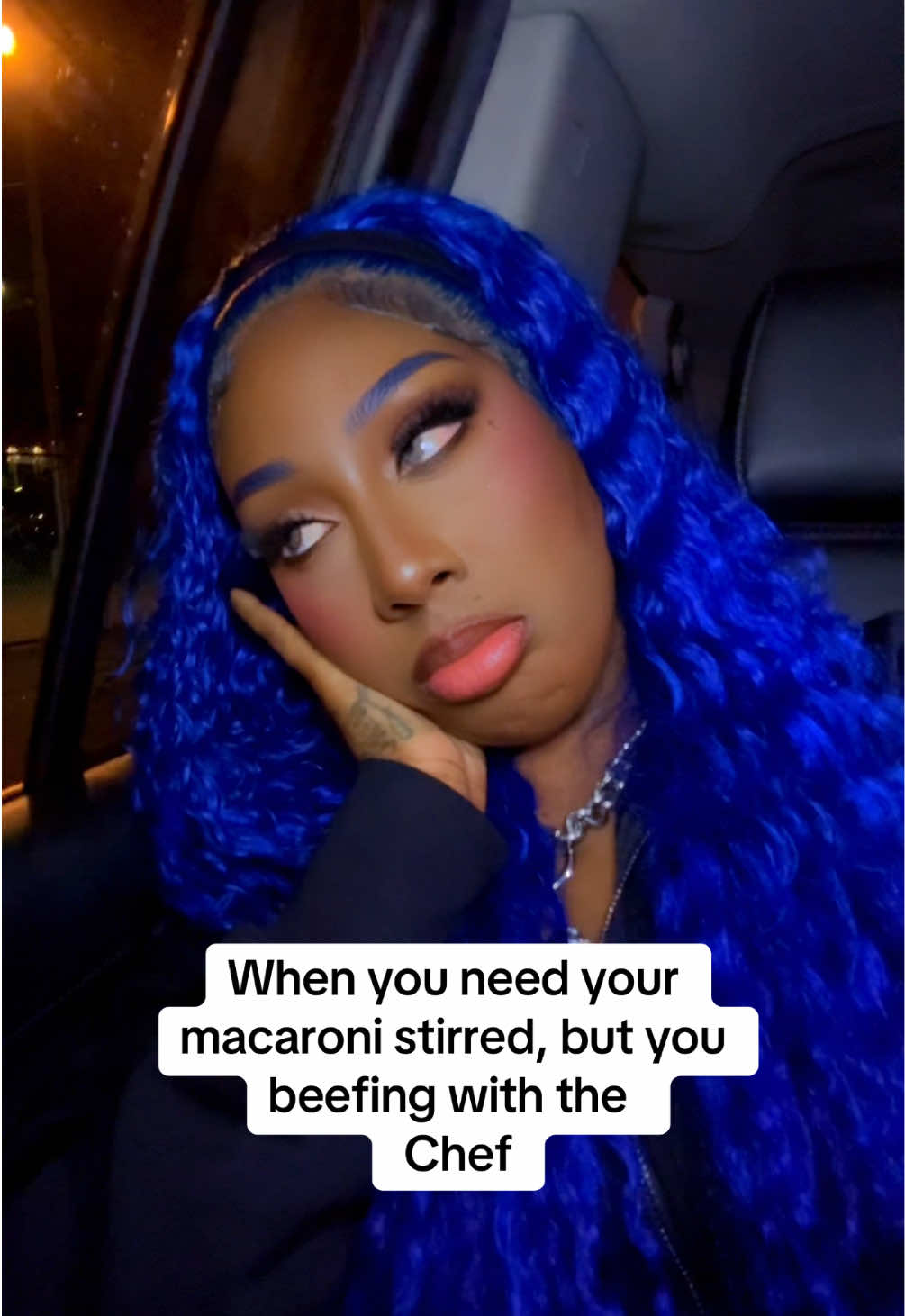 A post by @conniedadiiamond on TikTok caption: 🥲 Tomorrow is a new Day Queen 😭 