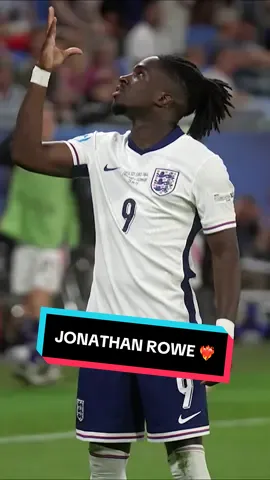 A post by @england on TikTok caption: Jonathan Rowe coming up CLUTCH 🥵 #england #younglions #u21euro #jonathanrowe 