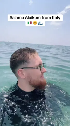 A post by @hamzafatou on TikTok caption: I come from Germany and live in Italy.  Which countries do you come from? #muslim #maherzain #muslimtiktok #fürdich 