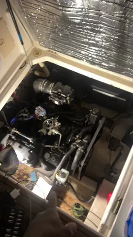 A post by @lifewithcarlos22 on TikTok caption: Finally fixed my issue🙌 #BoatIssues 