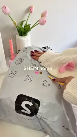 A post by @shein_official on TikTok caption: Mini haul = major home upgrades 🛍️💫 @e.duardasil #SHEINhome #SHEINappliances #saveinstyle #homedecor #homestyle #SHEINhaul