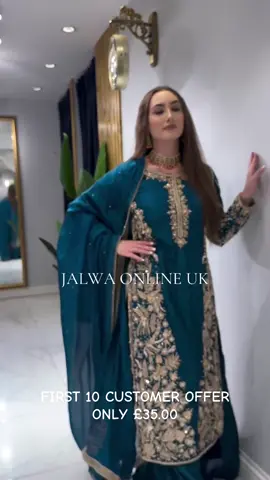 A post by @jalwaonline on TikTok caption: JalwaonlineUK #jalwaonlineuk #jalwaonline #fyp #jalwafashion #foryoupage❤️❤️ #desiweddingvibes #newcollections #indianfashion #pakistaniwedding #canadatiktok #canadatiktok🇨🇦🇨🇦🇨🇦🇨🇦🇨🇦 #pakistanifashion #america #pakistani_tik_tok 