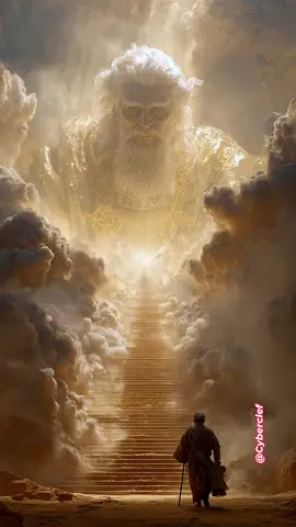 A post by @cyberclef on TikTok caption: At the End of the Stairs