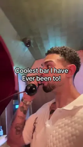 A post by @miguel_harichi on TikTok caption: Cahoots Postal Service has to be 1 of the most creative bars I have ever been to !