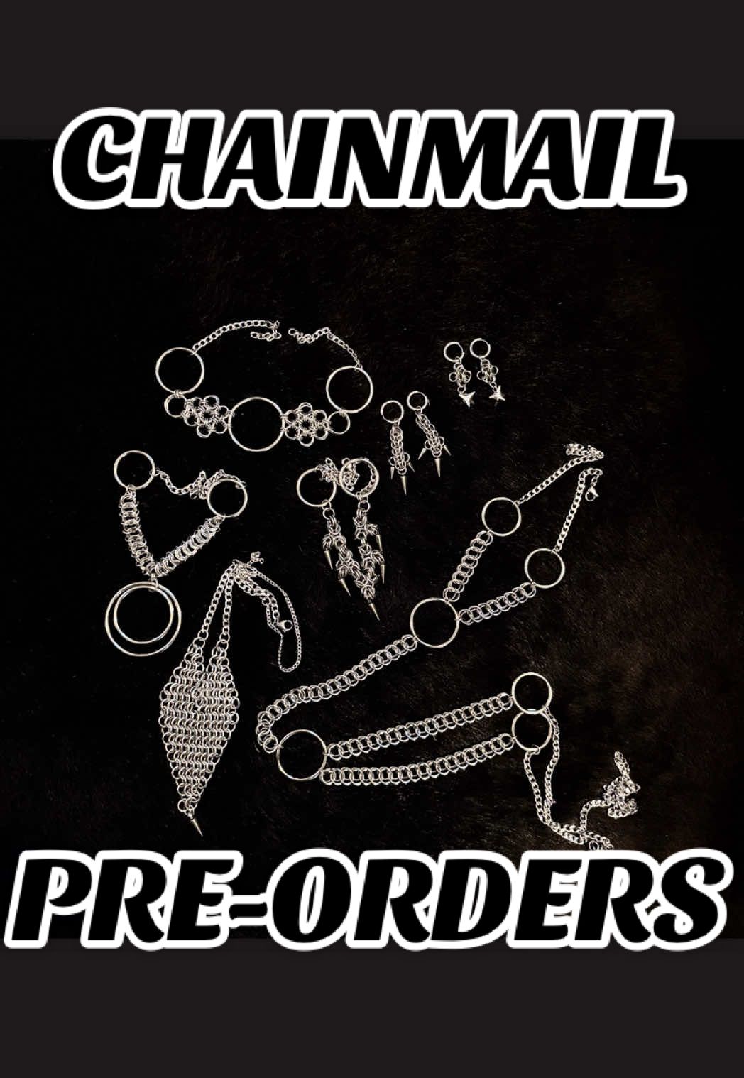 A post by @thelifeofc__ on TikTok caption: 🚨 RECAP 🚨 • Pre-orders open July 7 at 10am CST.  • Pre-orders close July 28 OR when I’ve received the max number of orders for each item that I can accept.  • ALL pre-orders will be shipped out September 1st.  • All items are made of stainless steel — generally considered hypoallergenic but you know your own allergies better than I do!!  • Link in bi🅾️ to order will unlock ON July 7th at 10am CST, you will NOT need a code. If you try to access it before then, it will be locked.  If you have any other questions, drop them 👇🏻