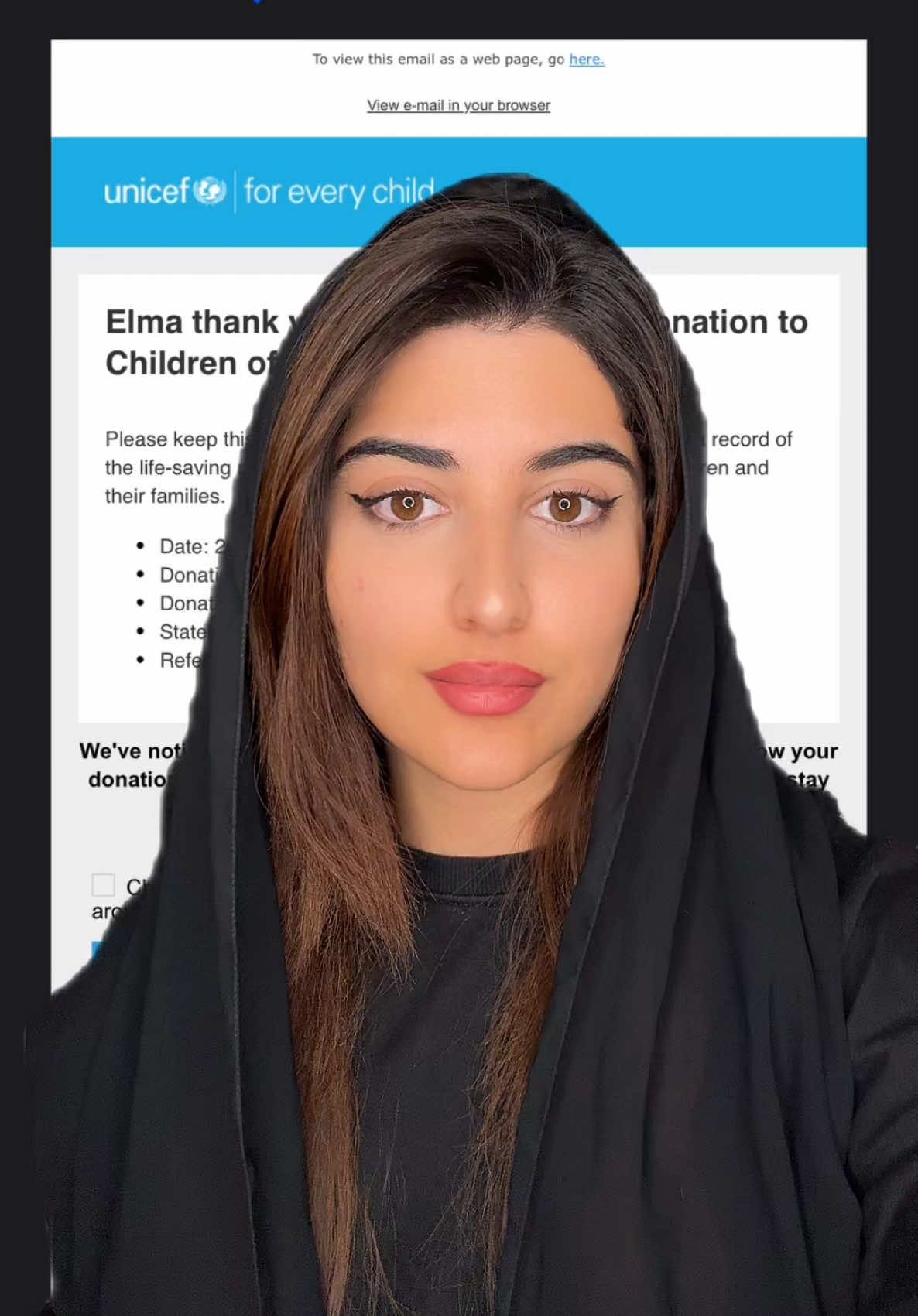 A post by @elmahazoury on TikTok caption: Pray for Humanity!