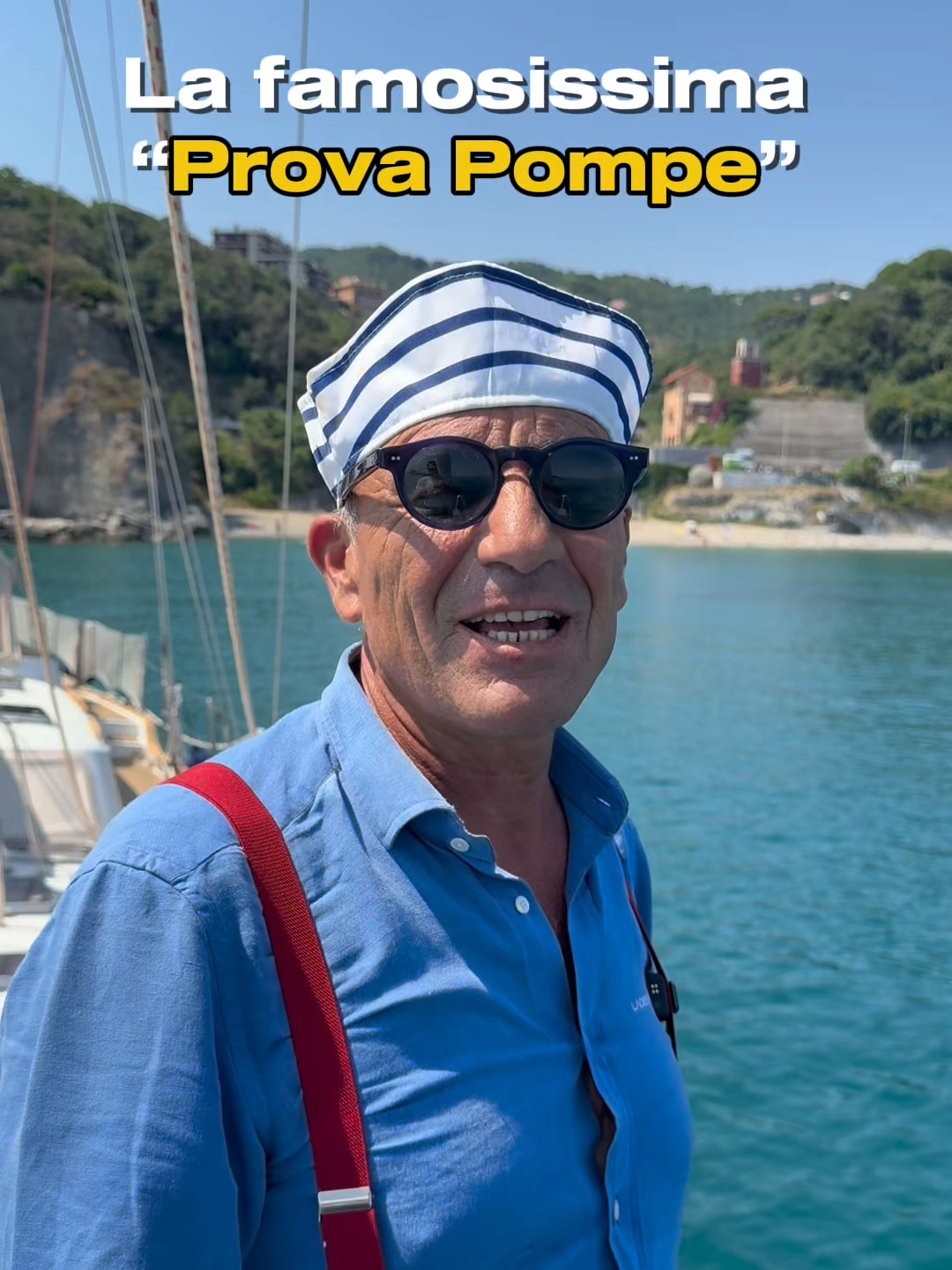 A post by @beppe.veirana on TikTok caption: Hai mai visto una prova pompe dal vivo ? 🧯 ——- … #nautica #provaantincendio #incendio #pompieri #rimorchiatore #patentenauticaentro12miglia #barcaavela