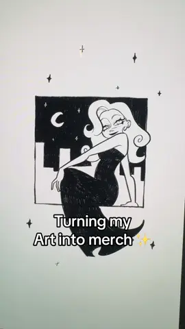 A post by @nirami1 on TikTok caption: Finally opening my Merch Shop on the 4th July :) #fyp #merch #Art 