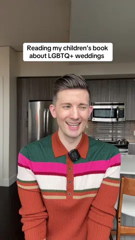 A post by @matthewandpaul on TikTok caption: In honor of Pride weekend in Seattle, I am reading my inclusive children’s book, Pringle and Finn! Enjoy! ❤️🐧❤️ 