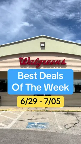 A post by @couponwithmichael on TikTok caption: Walgreens Deals 6/29-7/05 #couponcommunity #couponing #couponing #coupon #couponfamily #walgreens #walgreenscouponing #walgreenscouponer #walgreensdeals #walgreenscouponers #save #savemoney #deals