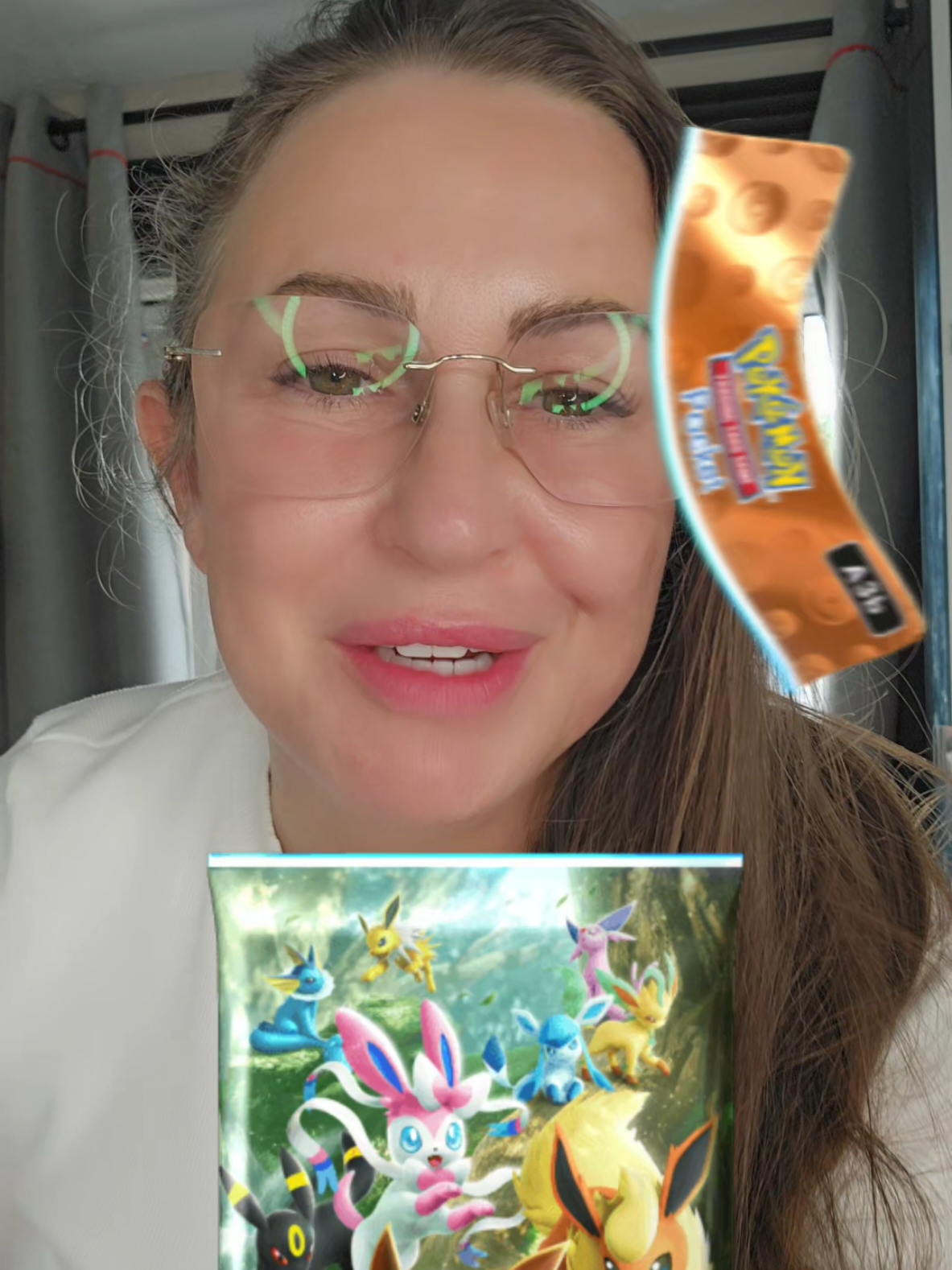 A post by @satisfying..x..lips on TikTok caption: #PokemonPocketPackOpening 