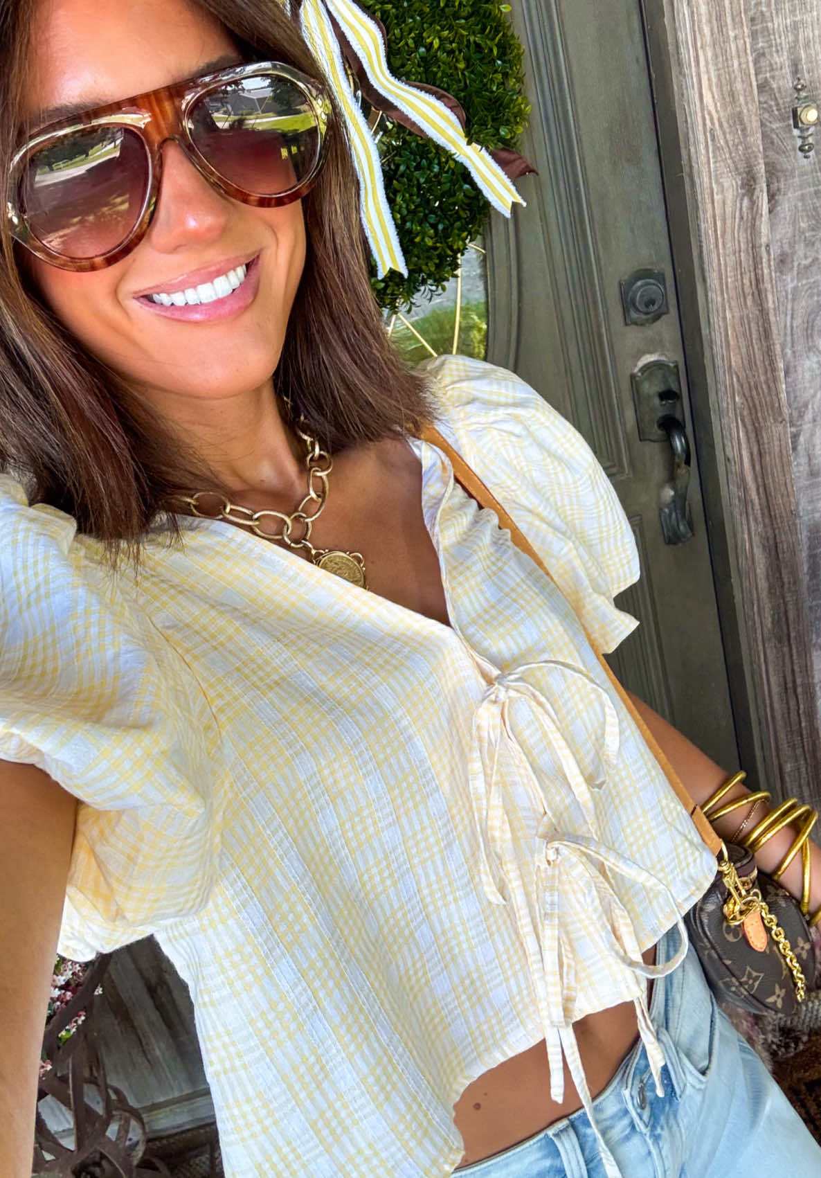 A post by @feltsmallie on TikTok caption: yall don’t even understand how stressed I was #outfitideas #OOTD #outfitinspo 