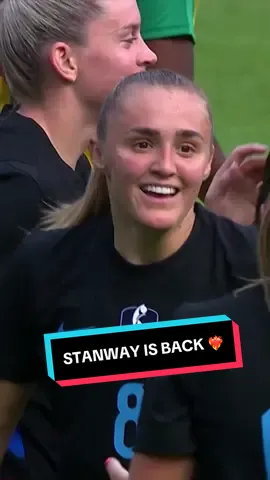 A post by @england on TikTok caption: Back on the pitch 🔗 Back in the goals 🏴󠁧󠁢󠁥󠁮󠁧󠁿❤️ #england #lionesses #georgiastanway #EnglandvsJamaica 