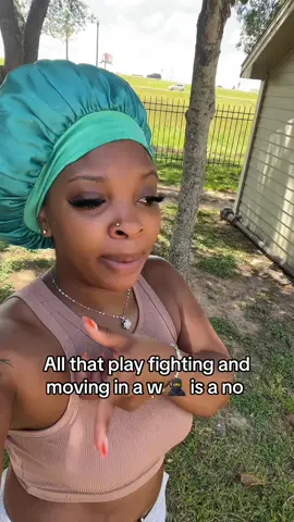 A post by @yyanaj on TikTok caption: 2 rules for new niggs. Play fighting off rip is TELLING 