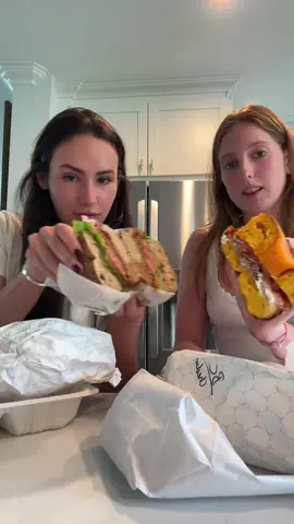 A post by @ashtinearle on TikTok caption: bagels and rook is a must 