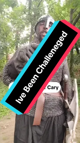 A post by @oathbreaker_cary on TikTok caption: #Stitch with @Chase The Knight I just get back and folks are already trying to duel me #dnd #dungeonsanddragons #dndmeme #dndtok #dndtiktok #fantasy #knight 