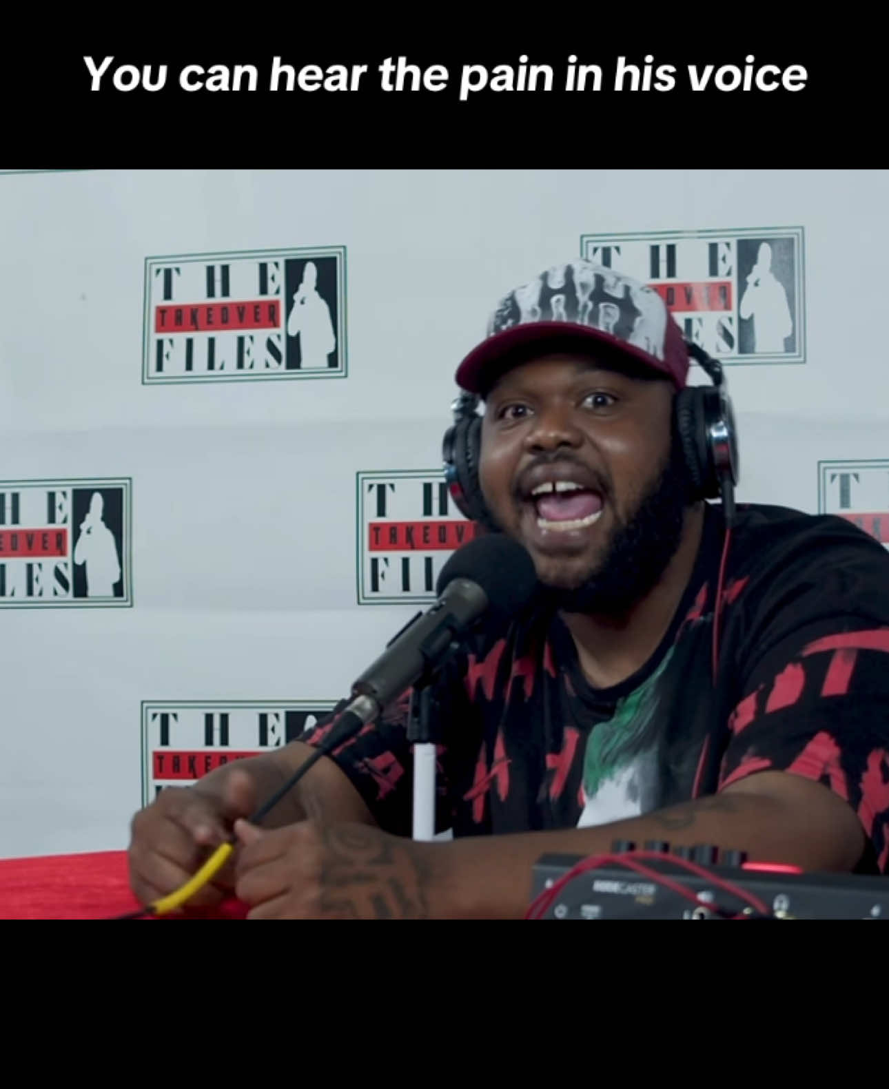 A post by @thehustleroftheyear on TikTok caption: Can you hear the pain in his voice? For his last drill album he went all out! #philly #lastdrill  #Takeoverbars #DrillStories 