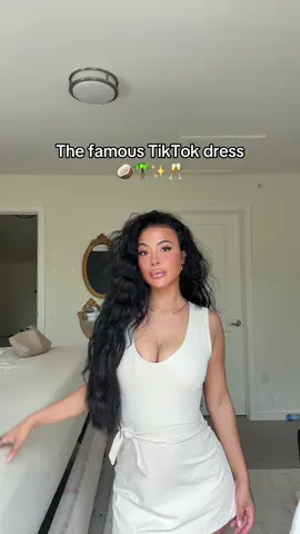 A post by @__kaylinaeileen on TikTok caption: Obsessed with this dress. Now I need to sign up for pickleball lol #knotdress #pickeball #dress #summer #summerhaul 