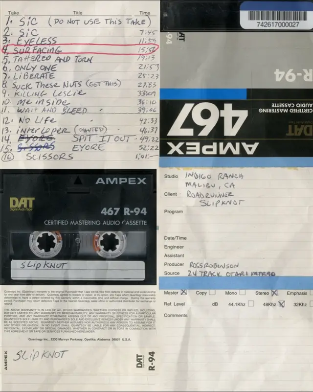 A post by @slipknot on TikTok caption: Worse forwards than backwards.