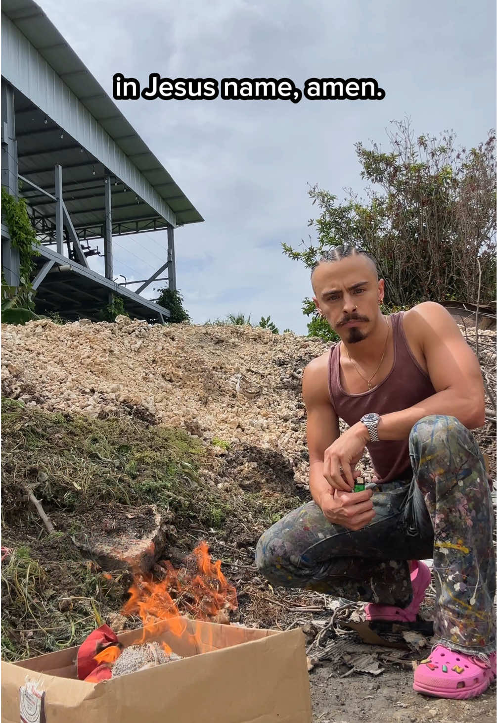 A post by @cainkerner on TikTok caption: Luke 6:27-28 "But to you who are listening I say: Love your enemies, do good to those who hate you, bless those who curse you, pray for those who mistreat you." Romans 12:19 "Do not take revenge, my dear friends, but leave room for God's wrath, for it is written: 'It is mine to avenge; I will repay, says the Lord." Colossians 3:13 "Bear with each other and forgive one another if any of you has a grievance against someone. Forgive as the Lord forgave you."