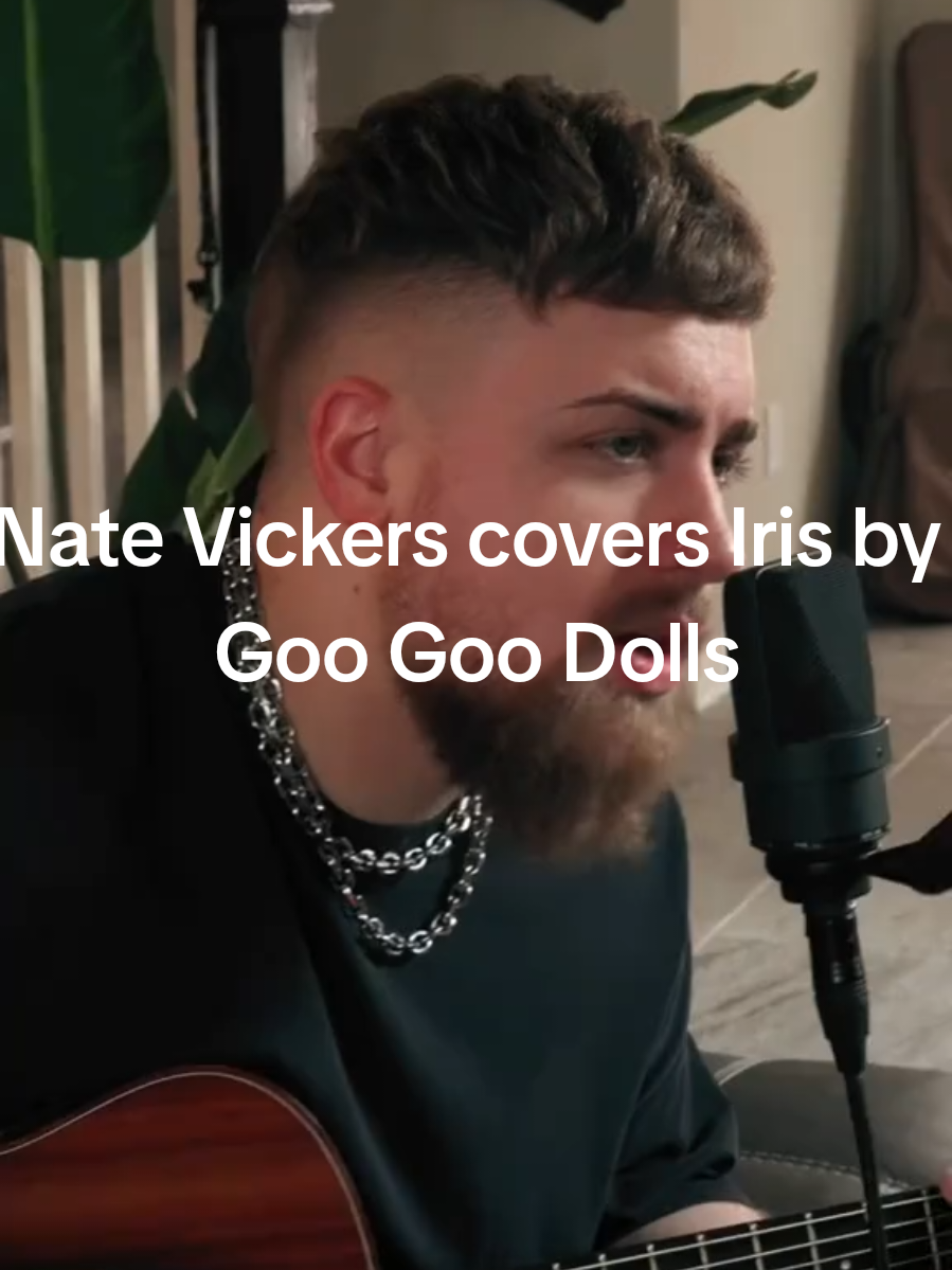 A post by @iambrightspark on TikTok caption: The incredible Nate Vickers covers Iris by Goo Goo Dolls. Enjoy. #natevickers #iris #acoustic #fyp #foryoupagе 