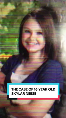 A post by @truecrime_central on TikTok caption: The disturbing case of Skylar Neese #skylarneese #truecrime 