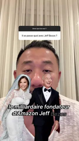 A post by @abregefrere on TikTok caption: On Abrege l’info du jour  #abregefrere #actu #jeffbezos #laurensanchez 