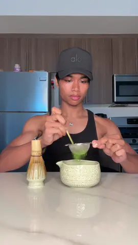 A post by @_angelomarasigan on TikTok caption: matcha latte with a coconut cream top 🩵🥥 #coconutmatcha #coconutcream #coconutcreamtop #easymatcharecipe #howtomakematcha #matcharecipes #ceremonialgradematcha 