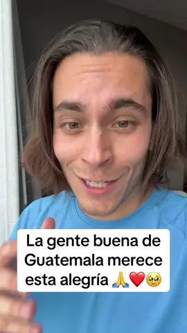 A post by @carlos_eduardo_espina on TikTok caption: La gente buena de Guatemala se merece este momento 🙏❤️