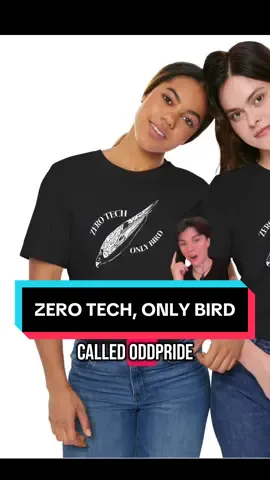 A post by @oddpride on TikTok caption: Replying to @Pun Maker I also sell shirts that say “‘you can’t f*** if you’re dead’ – Charles Darwin” which I think is hilarious personally. #science #learning #birds #dinosaurs #mindblown #womeninstem #peregrinefalcon 
