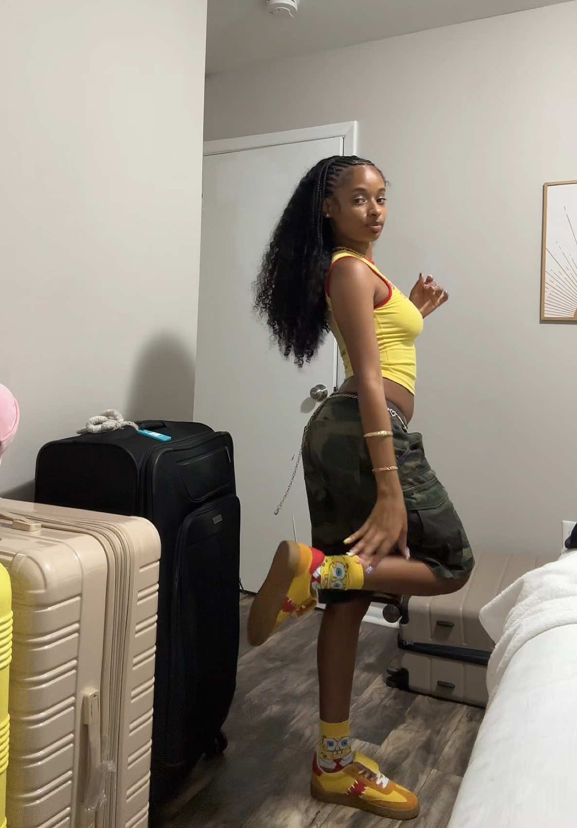 A post by @__therealnia on TikTok caption: This the outfit for today tour day 1 🥰 #fypシ #therealnia #foryoupage #influencercity #trending #viral 