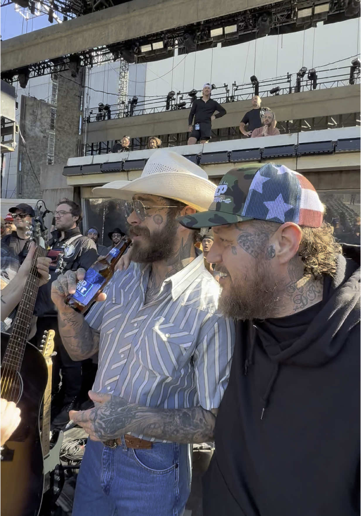 A post by @officialjellyroll on TikTok caption: Let’s cut a deal @Post Malone @Chandler Walters 