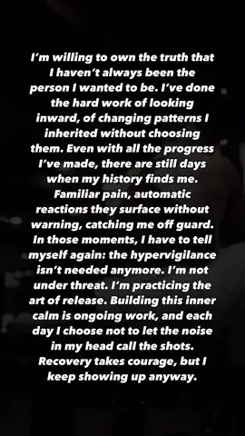 A post by @ironsanctuary on TikTok caption: I’m man enough to admit I’m not who I want to be. 