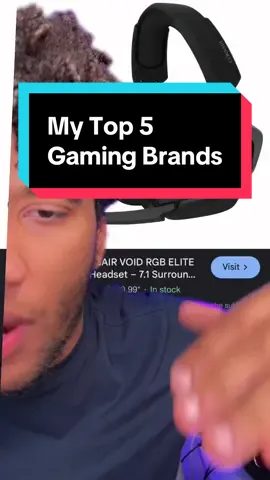 A post by @carterpcs on TikTok caption: My top 5 gaming brands of all time #carterpcs #tech #techtok #techfacts #Gaming #gaminggear #pcgaming 