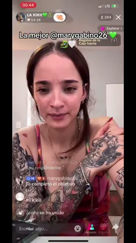 A post by @abreuashhh on TikTok caption: Te adoroooo mary 🤍🤍🤍 Live todo los días en mi otra cuenta @LA KIKII💚🐉  #lakiki😼 #iam_abreuu #foryourpage #lakiki #abreuashh 