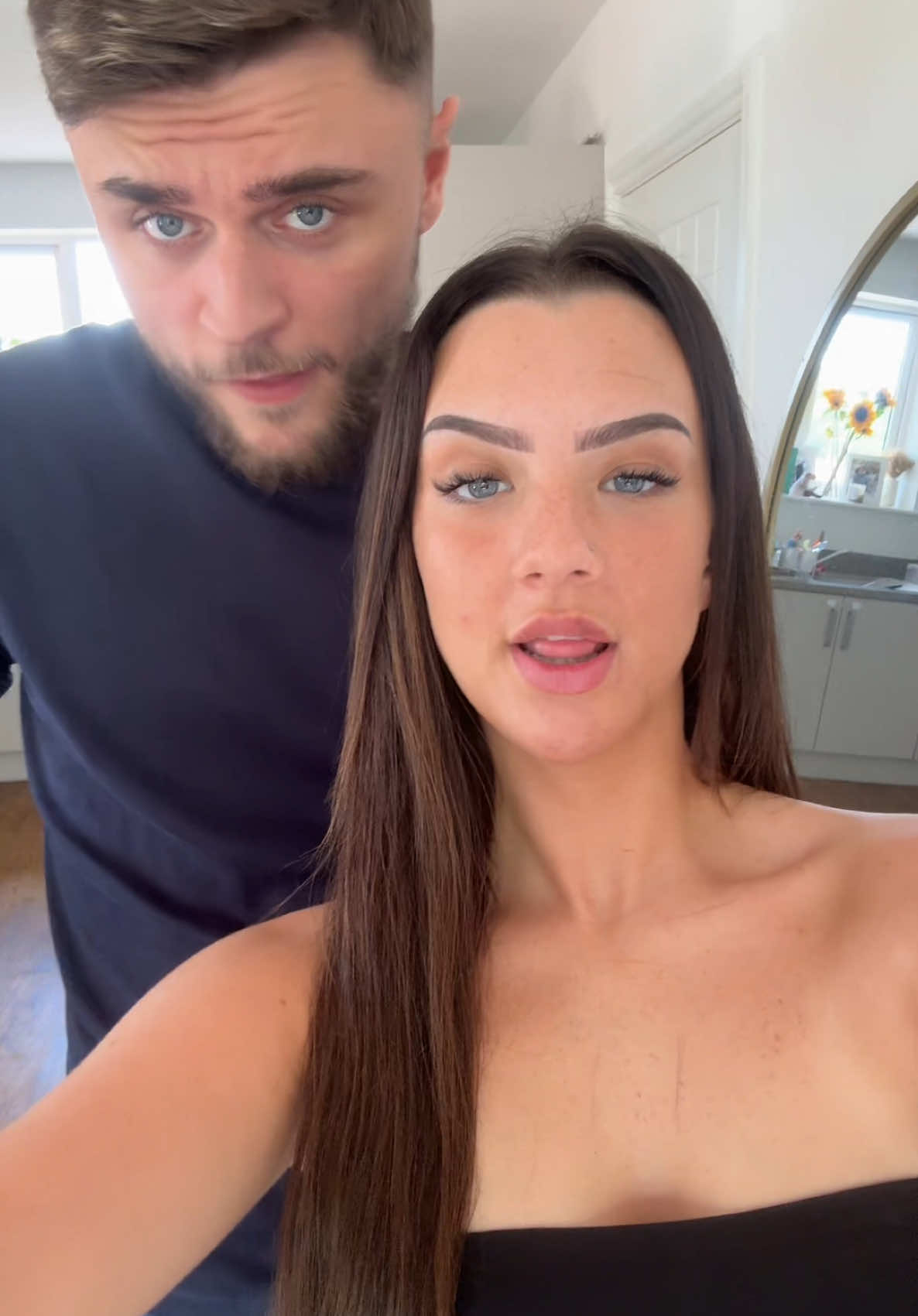 A post by @paulandmorgann1 on TikTok caption: Got worms there luv x #foryou #viral 